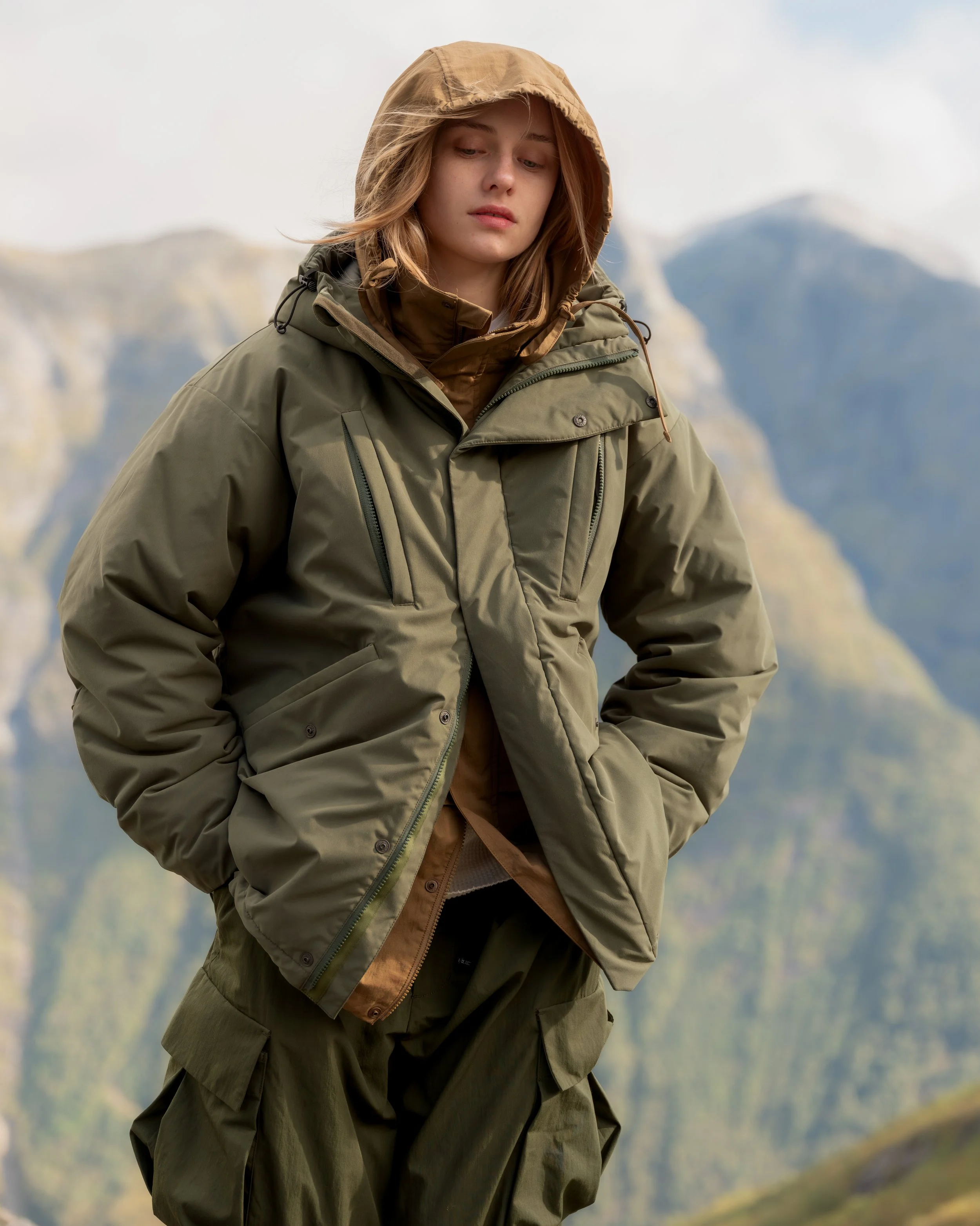 GRAMICCI by F/CE.　LAYERS OUTERWEAR Gramicci by F/CE Military Padding Blouson